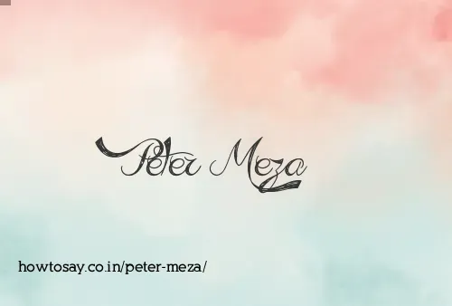 Peter Meza