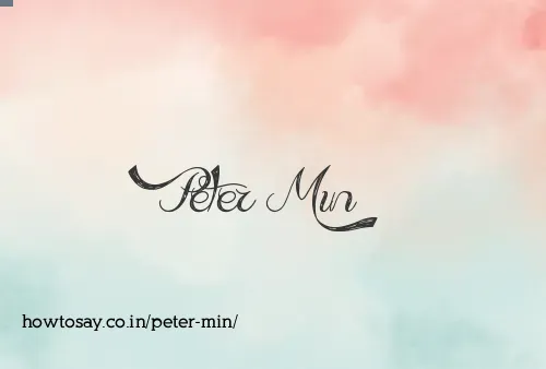 Peter Min