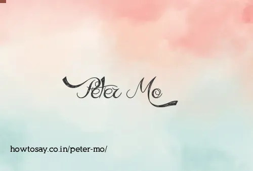Peter Mo