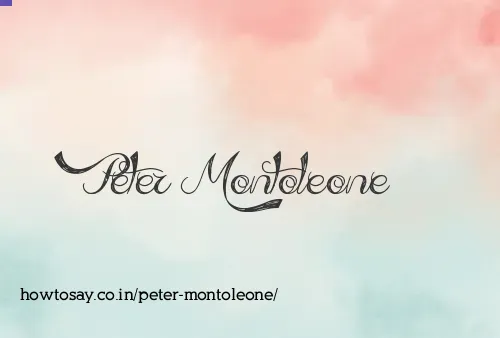 Peter Montoleone