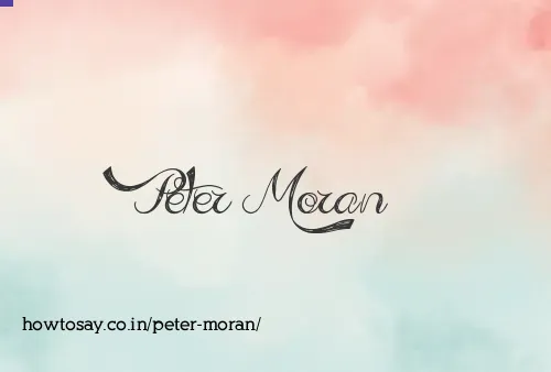 Peter Moran