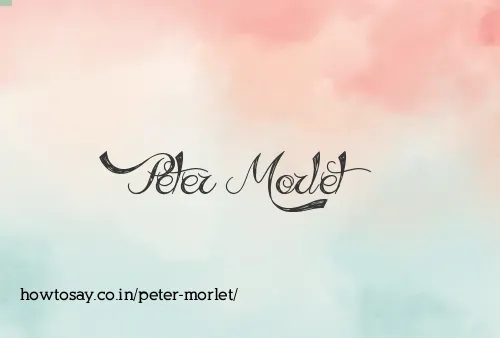 Peter Morlet