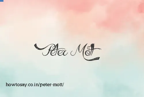 Peter Mott