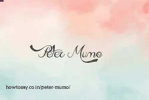 Peter Mumo