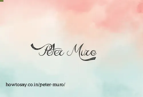 Peter Muro