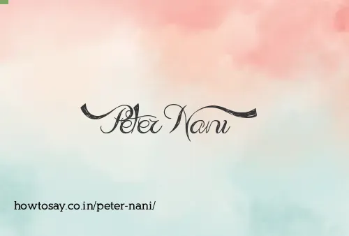 Peter Nani