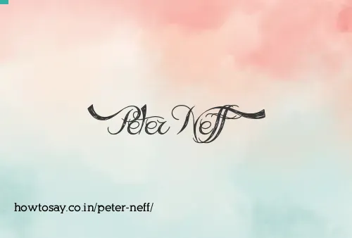 Peter Neff