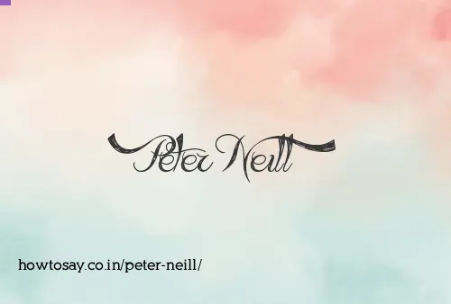 Peter Neill