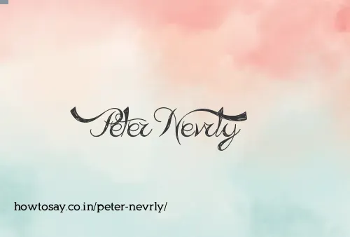 Peter Nevrly