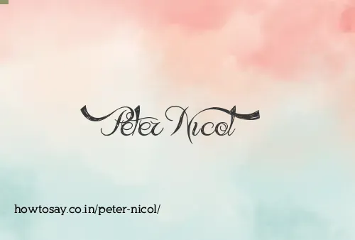 Peter Nicol