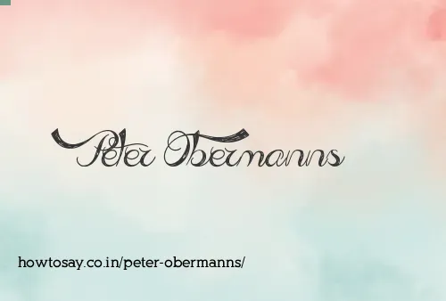 Peter Obermanns