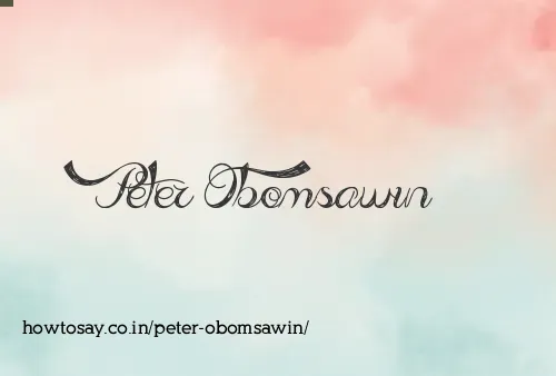 Peter Obomsawin