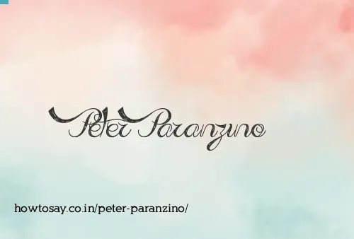Peter Paranzino