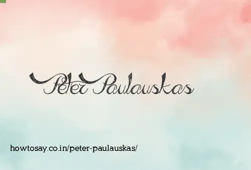 Peter Paulauskas