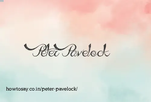 Peter Pavelock