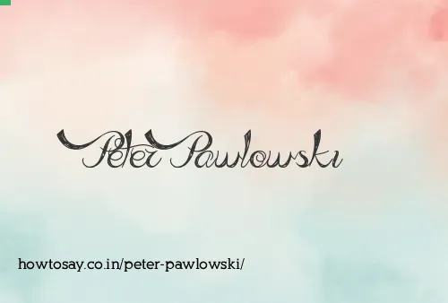 Peter Pawlowski