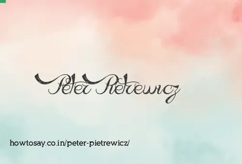 Peter Pietrewicz