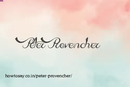 Peter Provencher