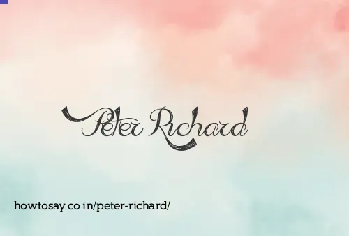 Peter Richard