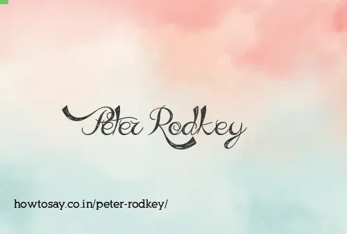 Peter Rodkey