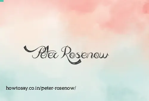Peter Rosenow
