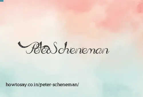 Peter Scheneman
