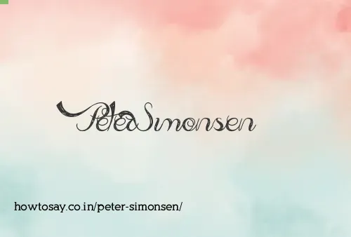 Peter Simonsen