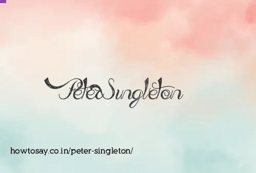 Peter Singleton
