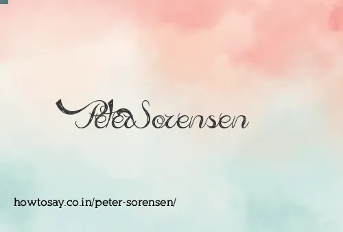 Peter Sorensen