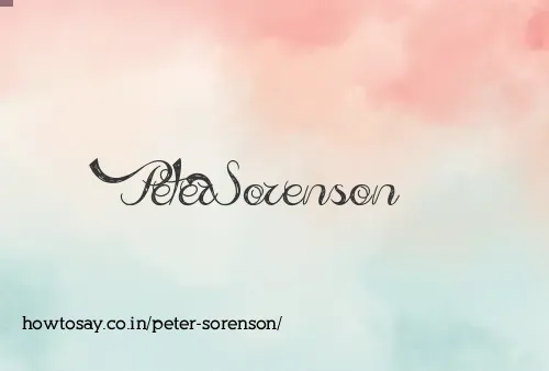 Peter Sorenson