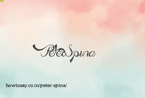 Peter Spina