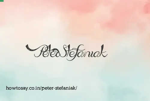 Peter Stefaniak