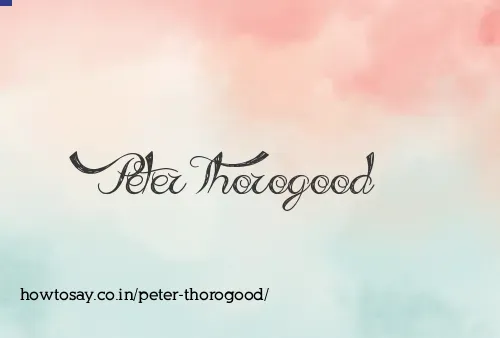 Peter Thorogood