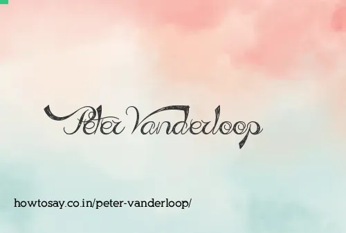Peter Vanderloop