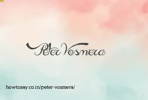 Peter Vosmera