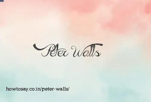Peter Walls