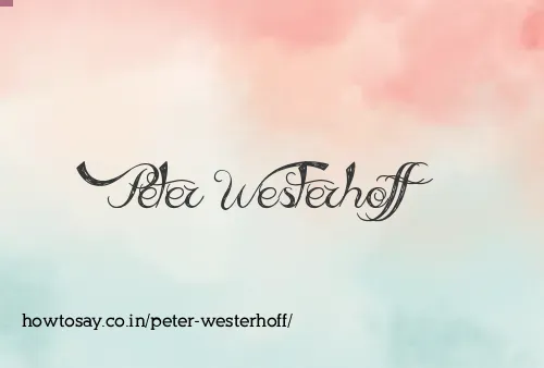Peter Westerhoff