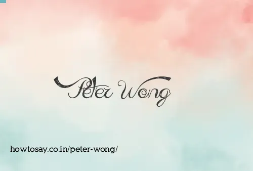 Peter Wong