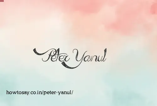 Peter Yanul