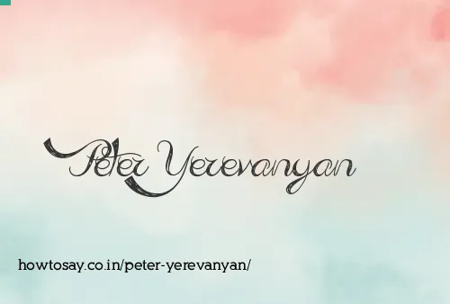 Peter Yerevanyan