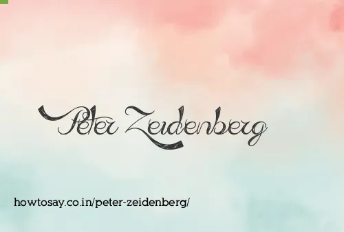 Peter Zeidenberg