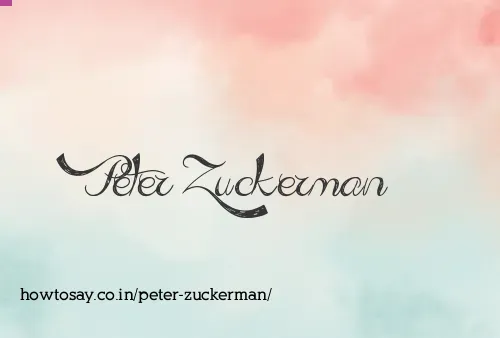Peter Zuckerman