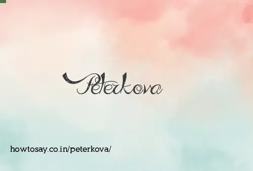 Peterkova
