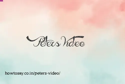 Peters Video