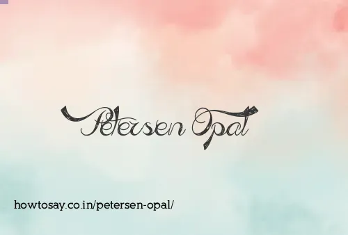 Petersen Opal