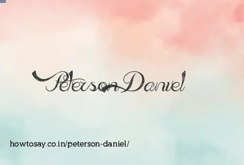 Peterson Daniel