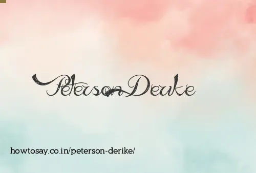 Peterson Derike