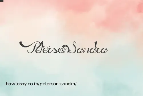 Peterson Sandra