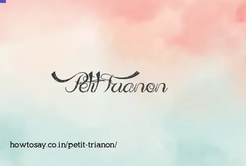 Petit Trianon