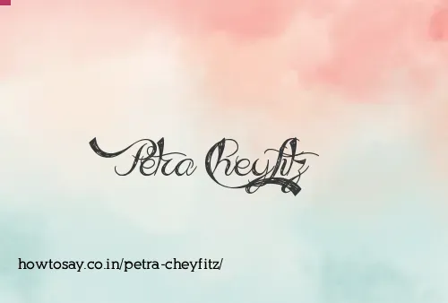 Petra Cheyfitz